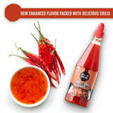 Best of Thailand Sweet Chili Sauce | 2 Bottles of 23.65oz Real Authentic Asian-Brewed Thai Marinade, Dipping Sauce & Glaze for Spring Rolls & Chicken