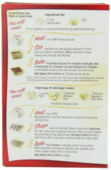 Betty Crocker Gingerbread Cake & Cookie Mix, 14.5-Ounce Boxes (Pack of 3)