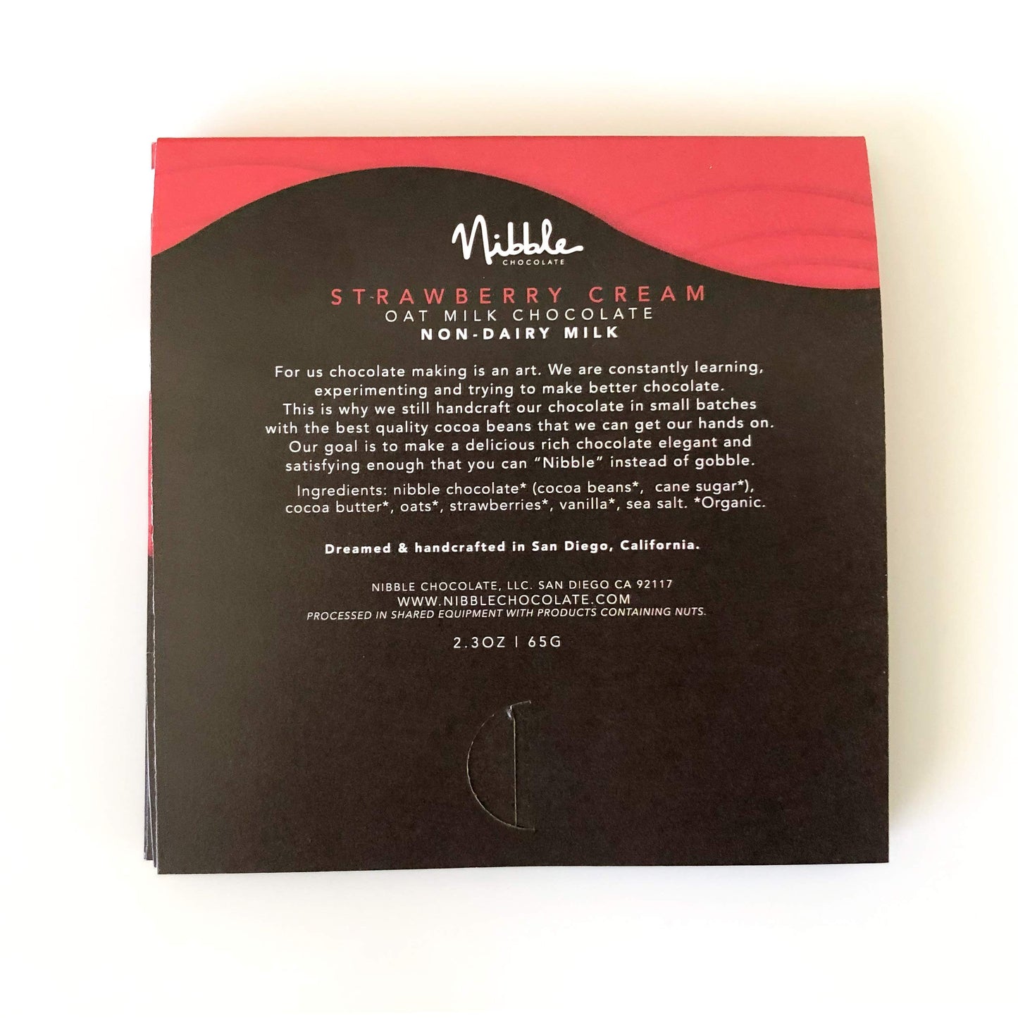 Strawberry Cream Oat Milk Chocolate - Non Dairy Milk | 3 Pack | Vegan | 100% Real Ingredients | Soy Free