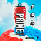 PRIME Energy DRIPSCICLE, Sugar Free Energy Drink, 200mg Caffeine and 355mg of Electrolytes for Hydration, Low Calorie, Vegan, Gluten Free, 16 Fluid
