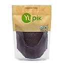 Yupik Organic Dark Chocolate Covered Chia Seeds, 70% Cacao, 1 lb (16 oz), Gluten-Free, GMO-Free, Kosher, Vegan, Chia Coated in Dark Chocolate, Smooth