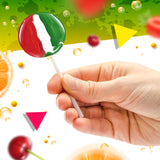 Fruit Lollipops | 80 Count - 2 Lb Box | Lollipops Individually Wrapped | Assorted Flavors Hard Candy Individually Wrapped | Fruit Suckers for Party