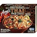 Amy's Frozen Meals, Pad Thai, Made With Organic Rice Noodles, Vegetables & Tofu, Gluten Free Microwave Meals, 9.5 Oz