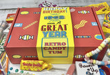 RETRO CANDY YUM ~ 1962 64th Birthday Gift Box Nostalgic Candy Mix from Childhood for 64 Year Old Man or Woman Born in 1962 Jr