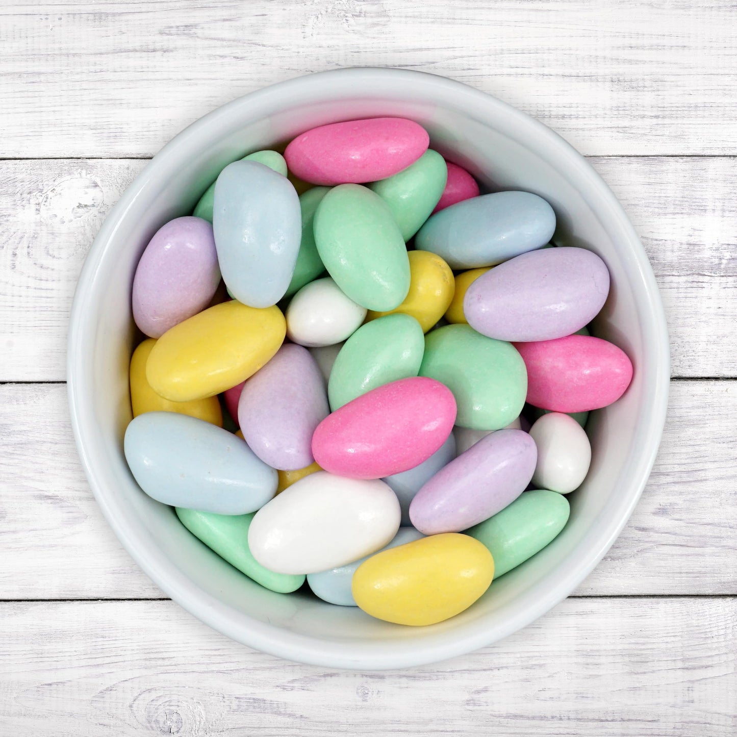 Assorted Jordan Almonds, 2 Pound Jordan Almond Bulk Bag, Almond Candy, Jordan Almonds Candy