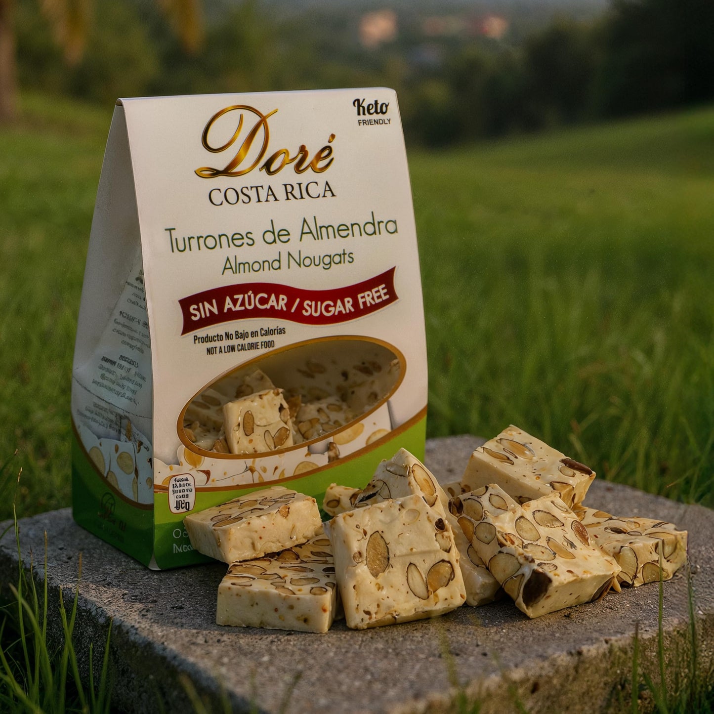 Dore Costa Rica - Sugar Free Candy - Nougat & Almond