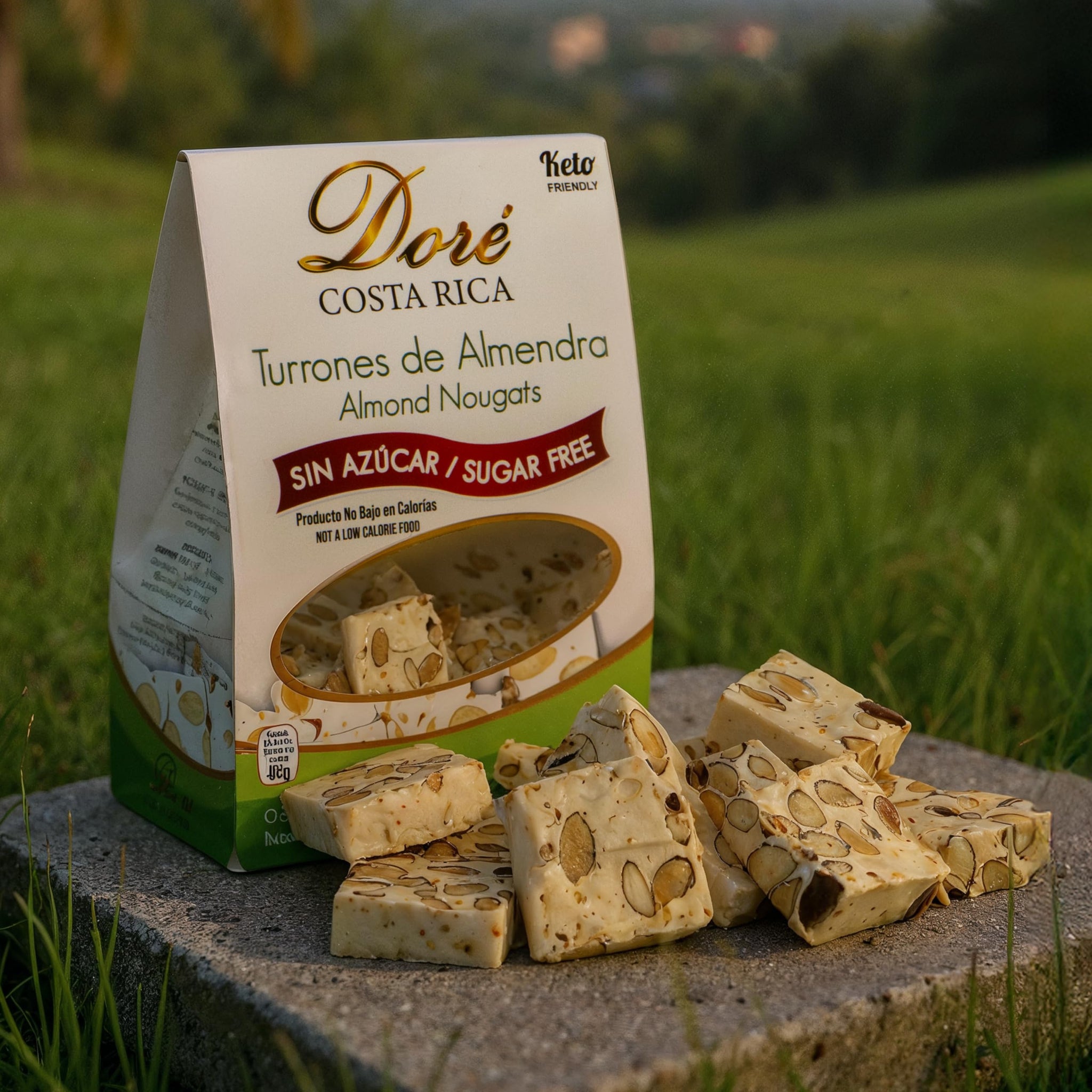 Dore Costa Rica - Sugar Free Candy - Nougat & Almond