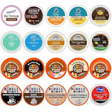 Perfect Samplers Tea Pods, Cider, Hot Chocolate, Cappuccino & Coffee Pods Variety Pack, Single Serve Coffee & K Pod Variety Pack for Keurig K Cups