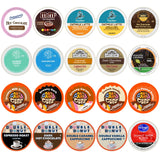 Perfect Samplers Tea Pods, Cider, Hot Chocolate, Cappuccino & Coffee Pods Variety Pack, Single Serve Coffee & K Pod Variety Pack for Keurig K Cups