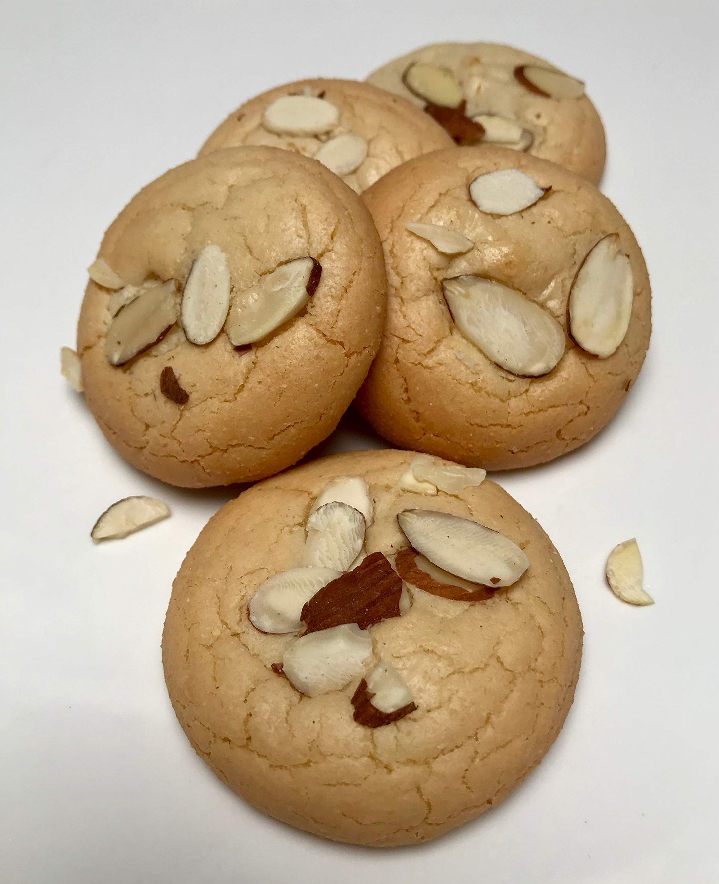 Amygdalota Hand Made Traditional Greek Almond Cookies (16 oz)