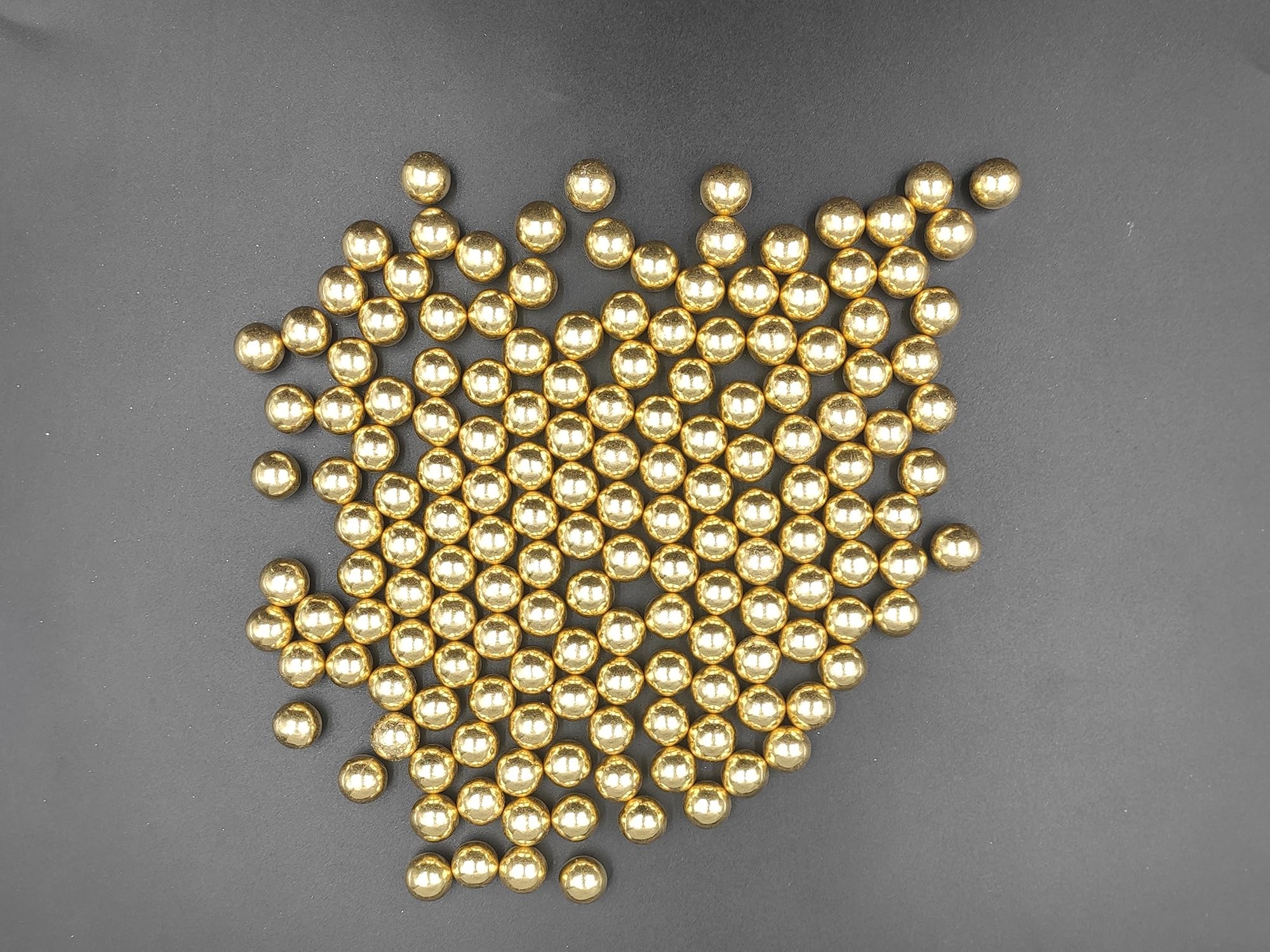 Gold Pearl Sugar Sprinkles 4.23 oz, 10mm Candy Pearls Ideal for Baking, Cake and Cupcake Toppers, Cookie Decoration, Ice Cream Topping, Wedding Shower