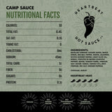 Heartbeat Hot Sauce Co. | Camp Sauce, 6 oz. 6 pack