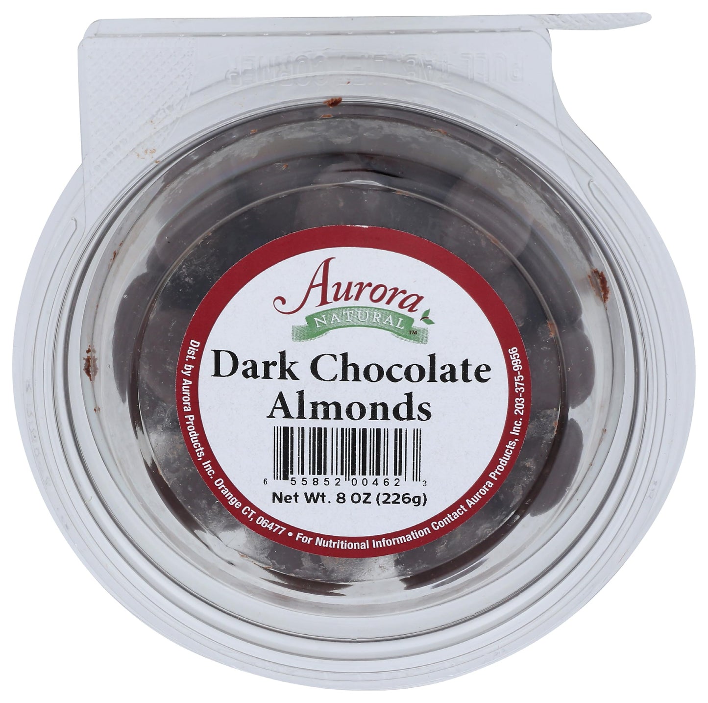 Aurora Products Dark Chocolate Almonds Car Cup, 8 OZ