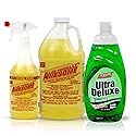 La's Totally Awesome All-Purpose Cleaner Combo Pack (24oz + 64oz) + Bonus Fresh Apple Dish Soap 30oz - Multipurpose Home Cleaner & Degreaser