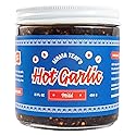 Mama Teav's Mild Garlic Chili Crisp - Mild, Crunchy, Umami Chili Oil with Garlic & Cambodian Chilis - Vegan, Gluten-Free, All-Natural - Cold-Pressed