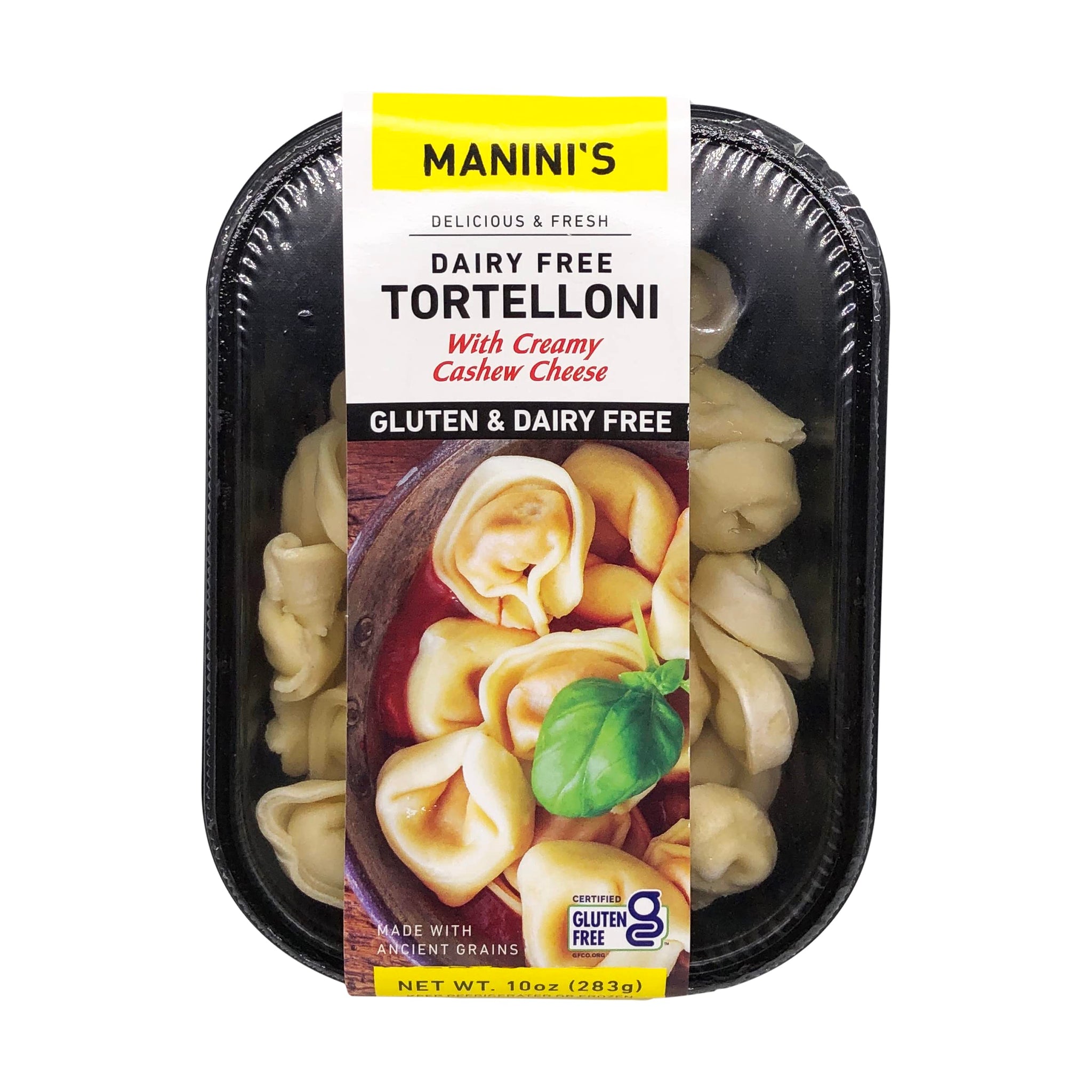 Maninis Gluten Free Dairy Free Tortelloni, 10 OZ