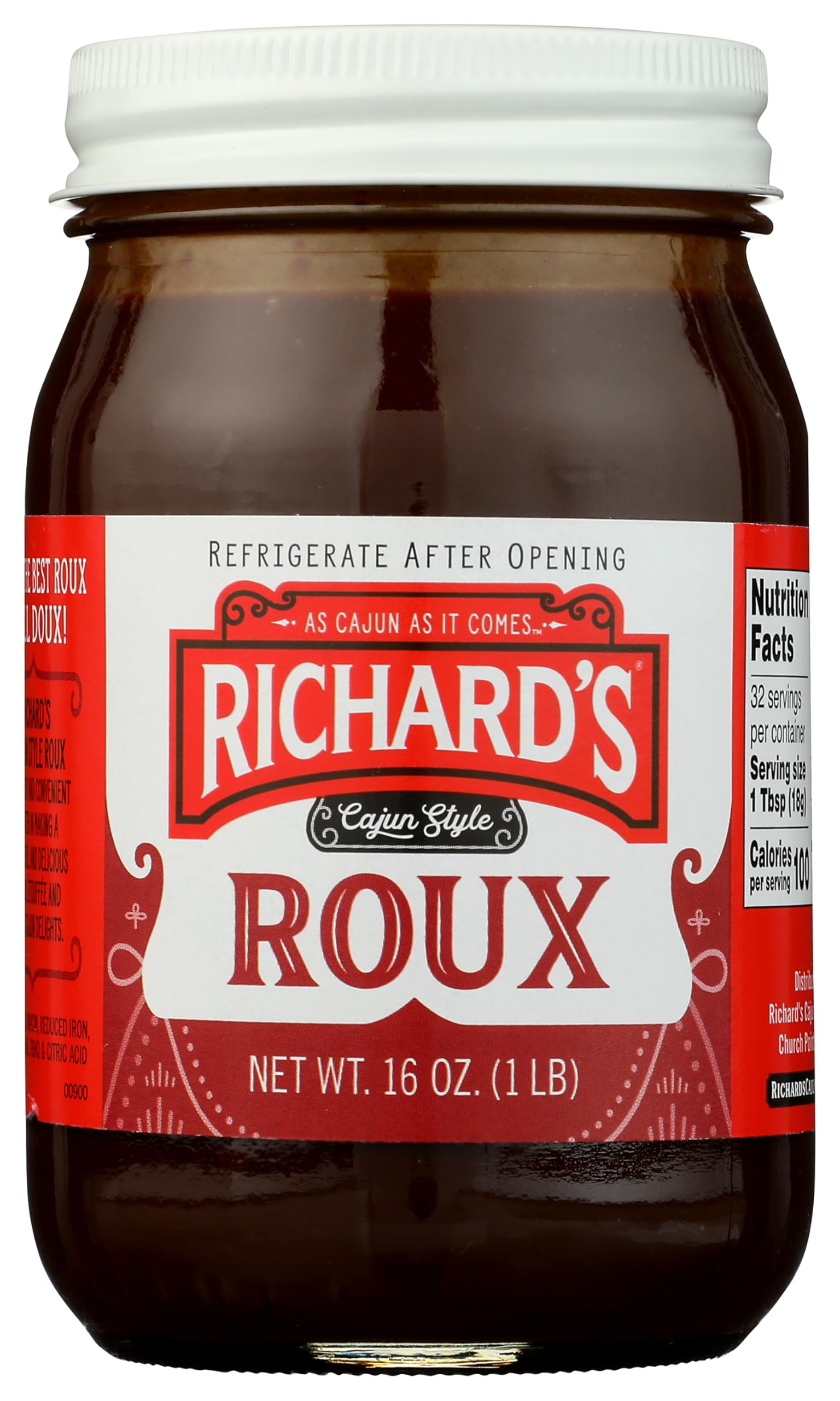 RICHARD'S Cajun Style Roux 16 Ounce Jar