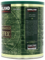 Kirkland Signature 100% Colombian Dark Roast Decaffeinated Ground Coffee - 1.36kg