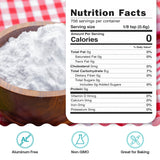 Quay Naturals Pure Baking Soda 1lb - Aluminum-Free, Food-Grade, Multi-Purpose - For Baking, Cleaning & Deodorizing - Vegan, Gluten-Free