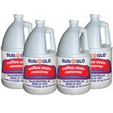Sun-Glo Ultra-Efficient Coffee Stain Remover for Upholstery & Carpet - Experience Spotless Clean! (4x1 Gallon Case)