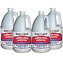 Sun-Glo Ultra-Efficient Coffee Stain Remover for Upholstery & Carpet - Experience Spotless Clean! (4x1 Gallon Case)