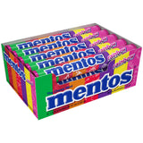 Mentos Chewy Mint Candy Roll, Rainbow Mint Candies, 14 Pieces Per Roll, 15 Count Party Pack