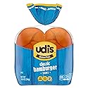 Udi's Gluten Free Classic Hamburger Buns, Frozen, 10.4 oz. 4-Count