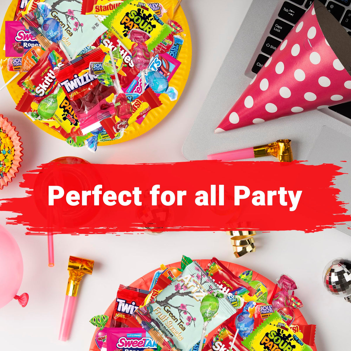 Bulk Candy Variety Pack 8 LB - Individually Wrapped Assorted Candy Mix