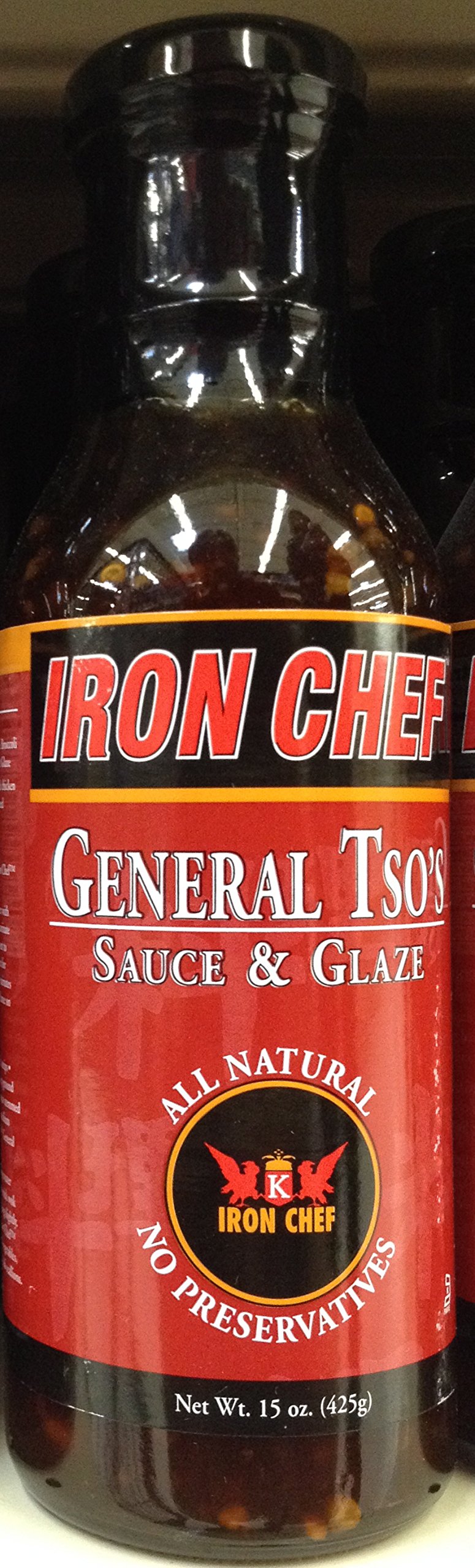 Iron Chef GENERAL TSO'S SAUCE & GLAZE 15oz. (Pack of 8)