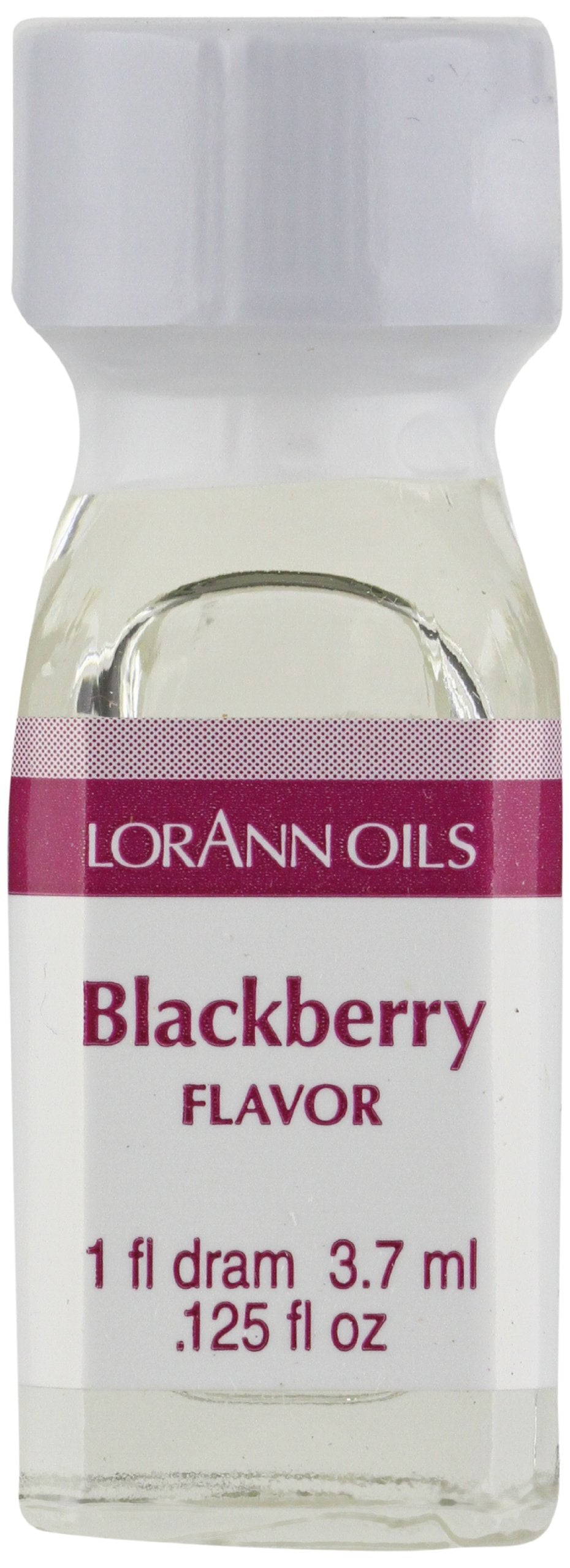 LorAnn Oils Flavorings and Essential Oils, Blackberry, 0.125 Ounce (Pack of 12)