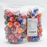 POPS Lollipops 1 lb - Bulk Bag, 5 Assorted Flavors, Gluten Free, Chewy Center & Hard Candy Coating, Individually Wrapped Suckers (24 Pieces)