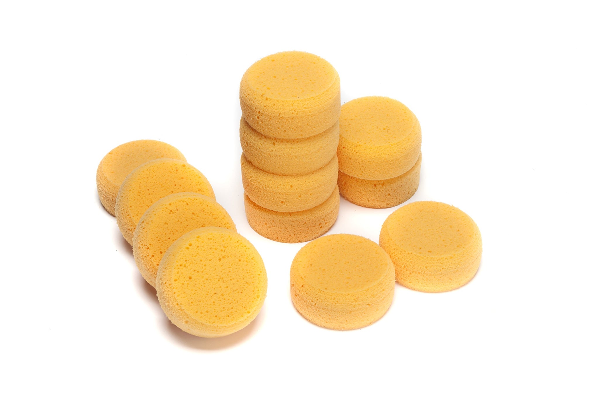 LTWHOME 3-1/2 Inch Synthetic Super Thick Silk Sponges, Artist Sponges for Painting, Craft and More(Pack of 12)