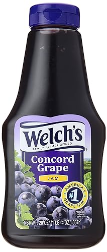 Welch's Squeeze Grape Jam, 20 Oz Bottle