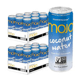 MOJO Coconut Water | Hydration Drink & Sports Drink | Electrolytes | Vitamin B & C | Hydration Drink for Skin & Body | 11.1 Oz (Pack Of 24)