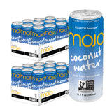 MOJO Coconut Water | Hydration Drink & Sports Drink | Electrolytes | Vitamin B & C | Hydration Drink for Skin & Body | 11.1 Oz (Pack Of 24)