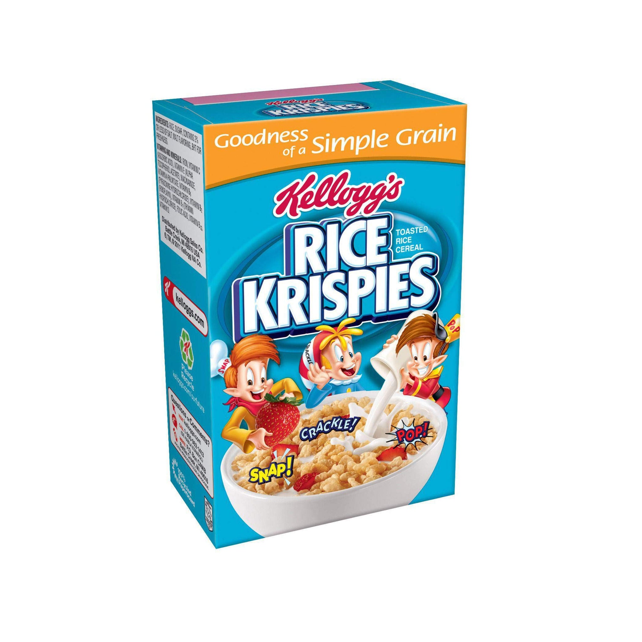 Rice Krispie Cereal 0.88 Ounce (Pack of 70)