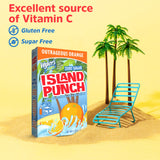 Wyler's Light Island Punch Singles To Go, Water Drink Mix, Outrageous Orange, 1 box with 10 counts.