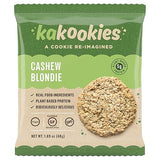 Kakookies A Cookie Re-Imagined, Cashew Blondie (Box of 12 Cookies), Soft-Baked, Plant-Based, Dairy Free, Gluten Free, Vegan