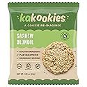 Kakookies A Cookie Re-Imagined, Cashew Blondie (Box of 12 Cookies), Soft-Baked, Plant-Based, Dairy Free, Gluten Free, Vegan