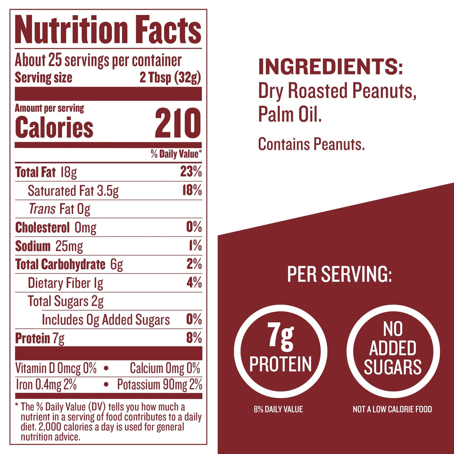 Justin's Classic Peanut Butter Creamy Spread, No Stir, Gluten-Free, 28 Ounce Jar, 1 Pack