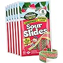 Heaven & Earth Watermelon Sour Slides Candy, 2.8 oz (6 Pack) | Sour Belts | Natural Flavors, No Artificial Colors | Made with Real Fruit Juice |