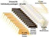 WILDEER | SMORES COMBO | Smores Kit + Roasting Sticks (36 pcs)