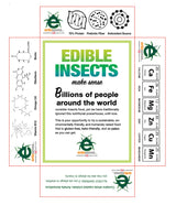 Mini-Kickers Flavored Edible Crickets - Gift Box, 3.0 Count