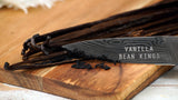5 Organic Madagascar Vanilla Beans. Whole Grade A Vanilla Pods for Vanilla Extract and Baking