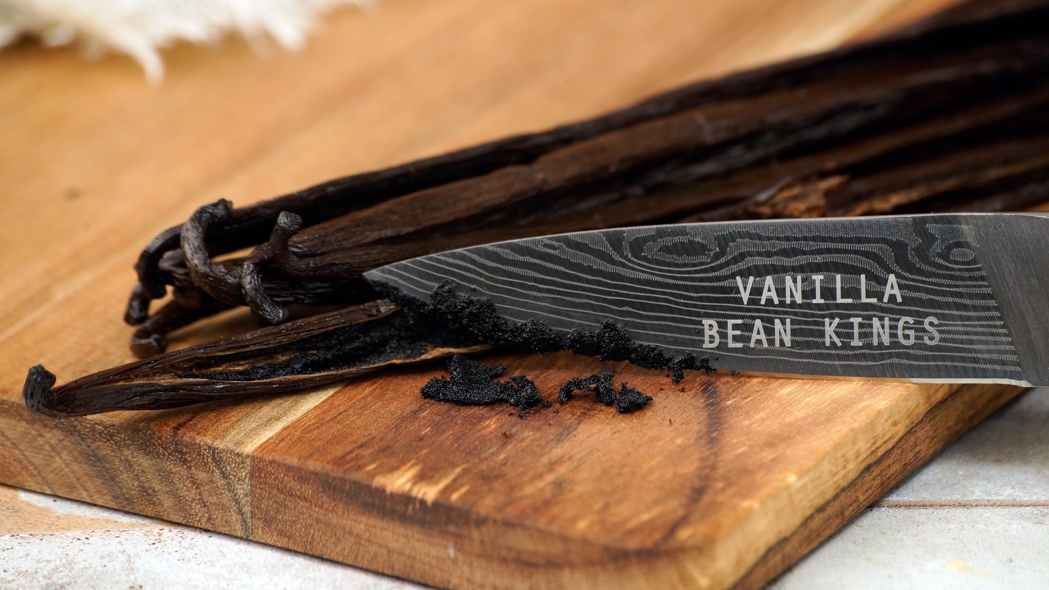 5 Organic Madagascar Vanilla Beans. Whole Grade A Vanilla Pods for Vanilla Extract and Baking