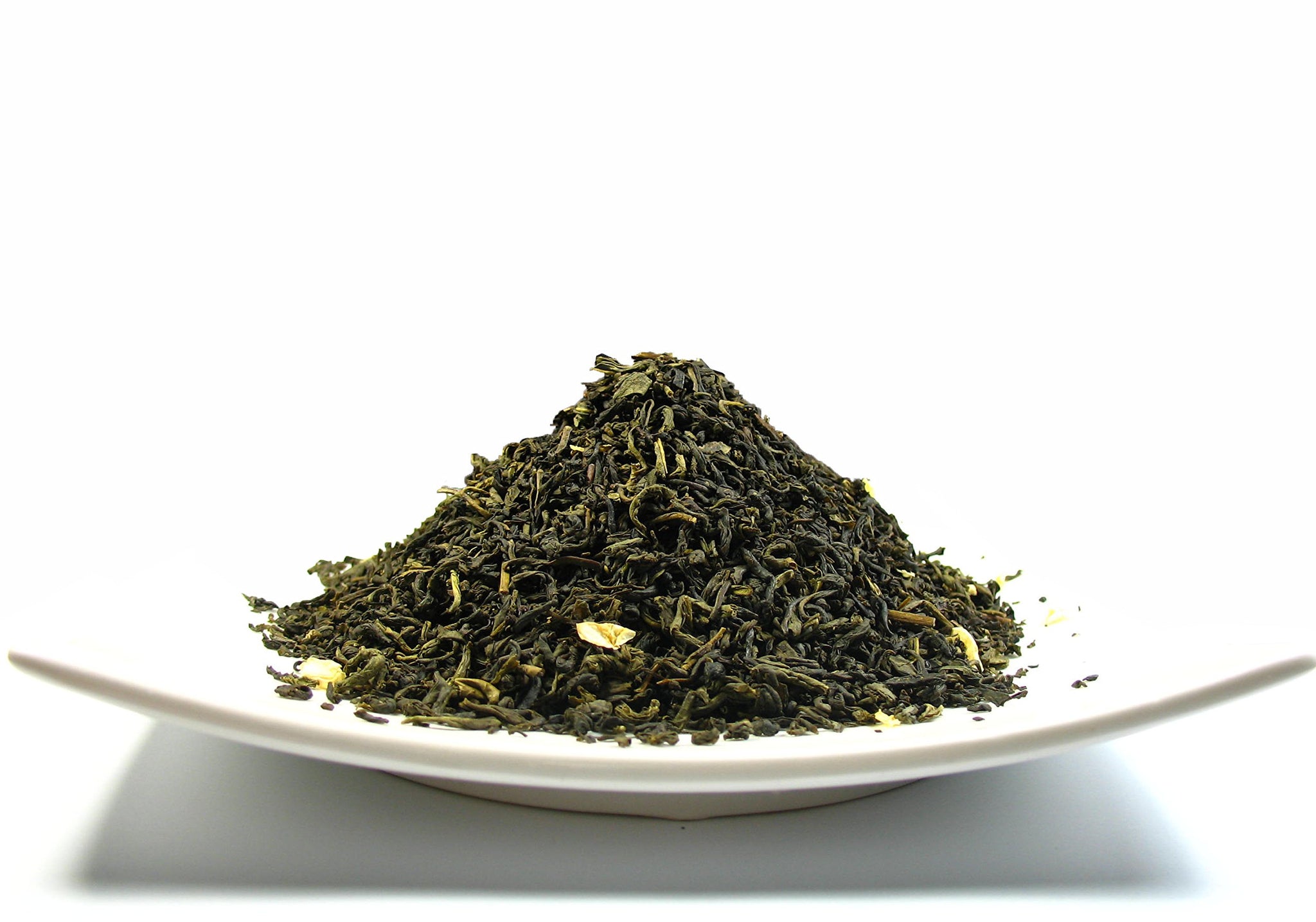 Greenhilltea Decaf Jasmine Green Tea, Green Tea CO2 naturally processed Caffeine-Free Tea - 8 Oz Bag
