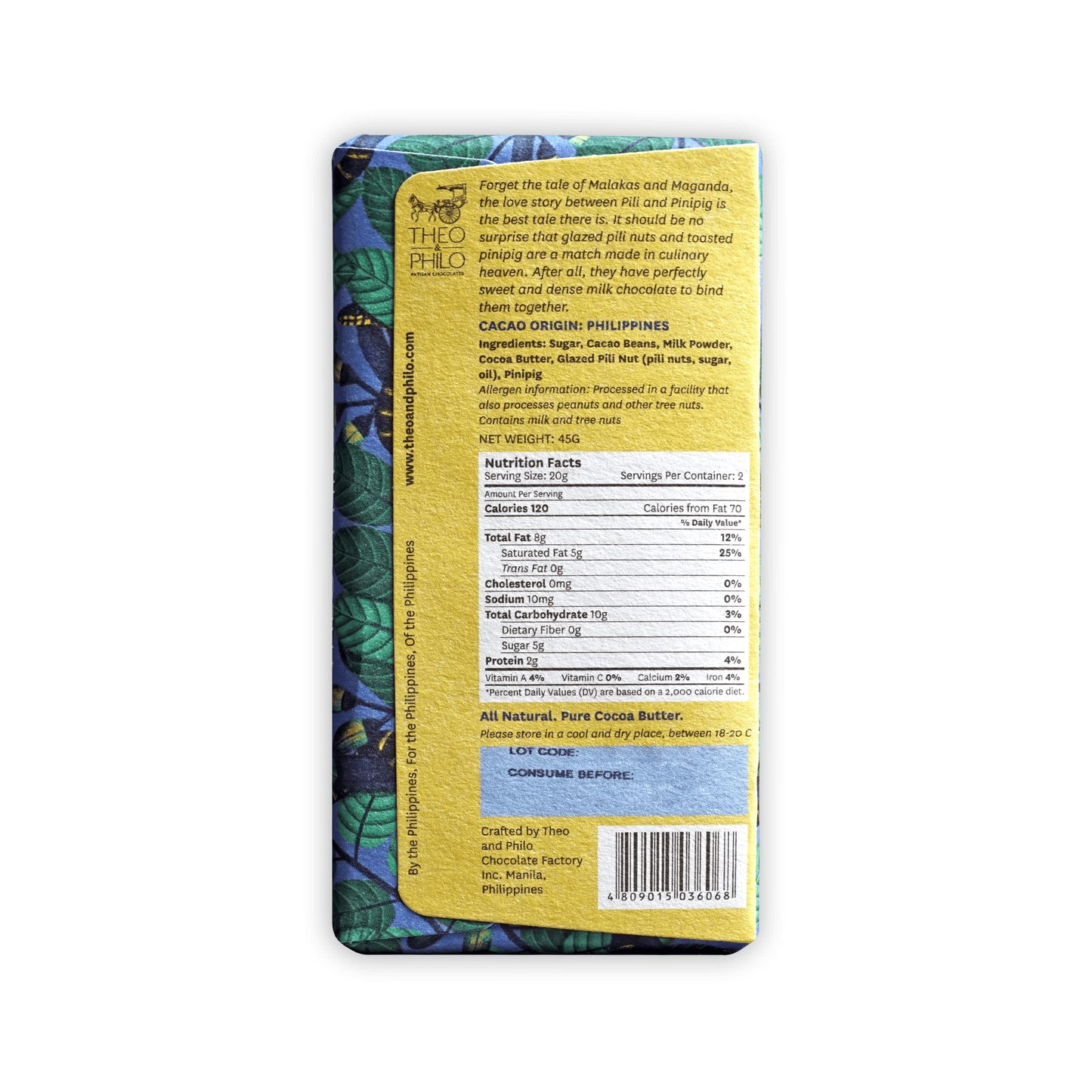 Theo & Philo Best Sellers Chocolate Bundle Milk Chocolate 4 Pack - Filipino Chocolate - Premium, Bean-to-Bar, Direct Sourced, Made at Origin, Woman