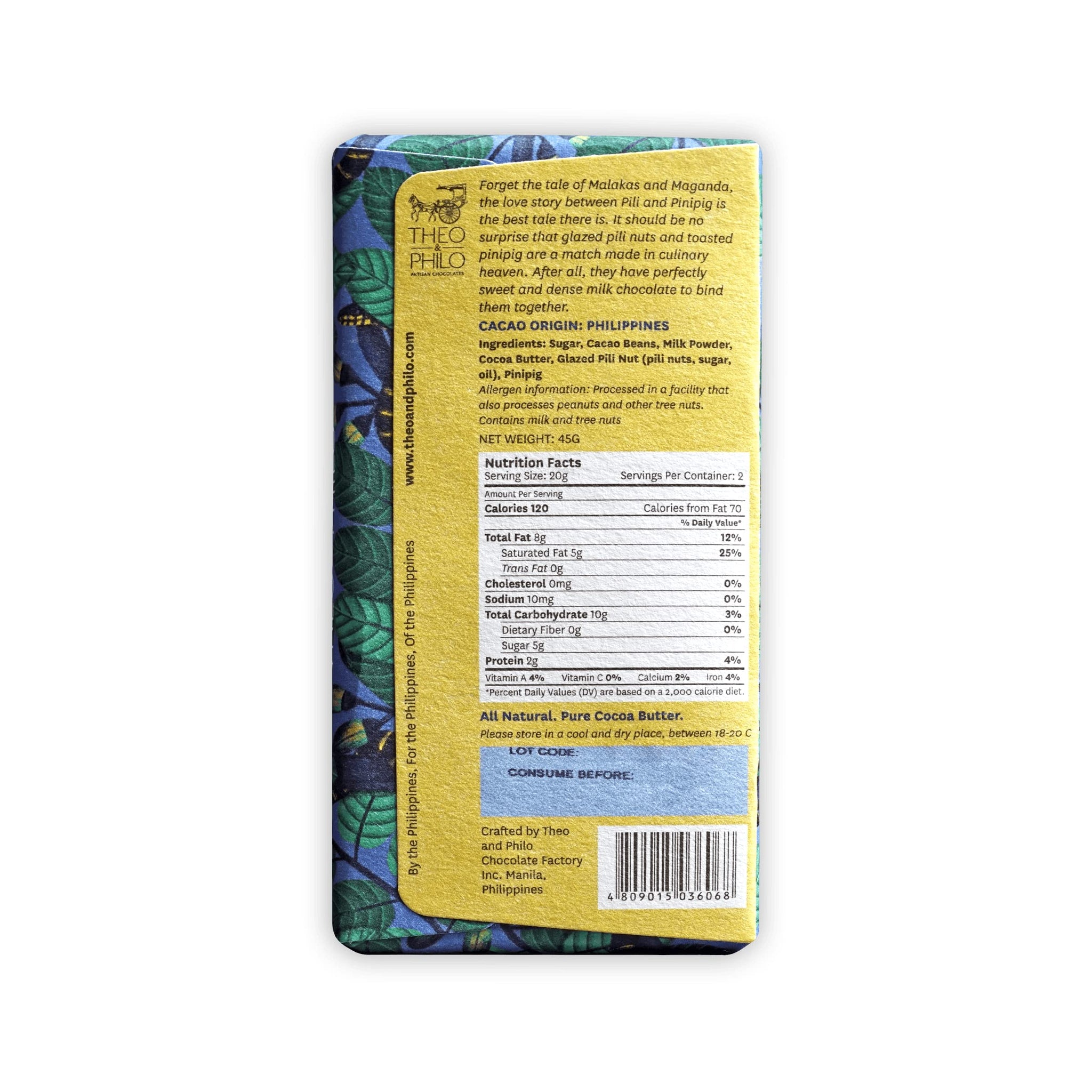 Theo & Philo Best Sellers Chocolate Bundle Milk Chocolate 4 Pack - Filipino Chocolate - Premium, Bean-to-Bar, Direct Sourced, Made at Origin, Woman