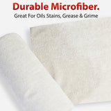 Adam's Polishes Microfiber Towel Roll - 30 Pack Tear-Away Reusable Towels - 12 x 12 (1-Pack)