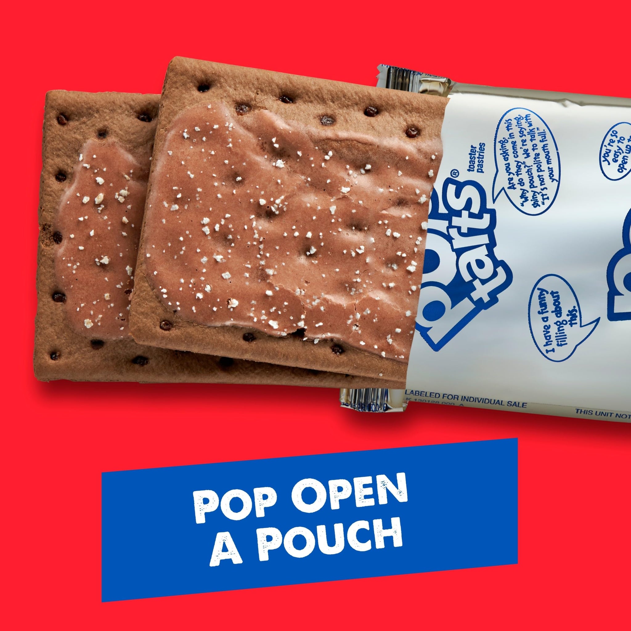Pop-Tarts, Frosted Chocolate Fudge Toaster Pastries, 12 Count